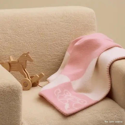 BLANKET WOOL THROW BABY AVALON ADADA HERMES 0512